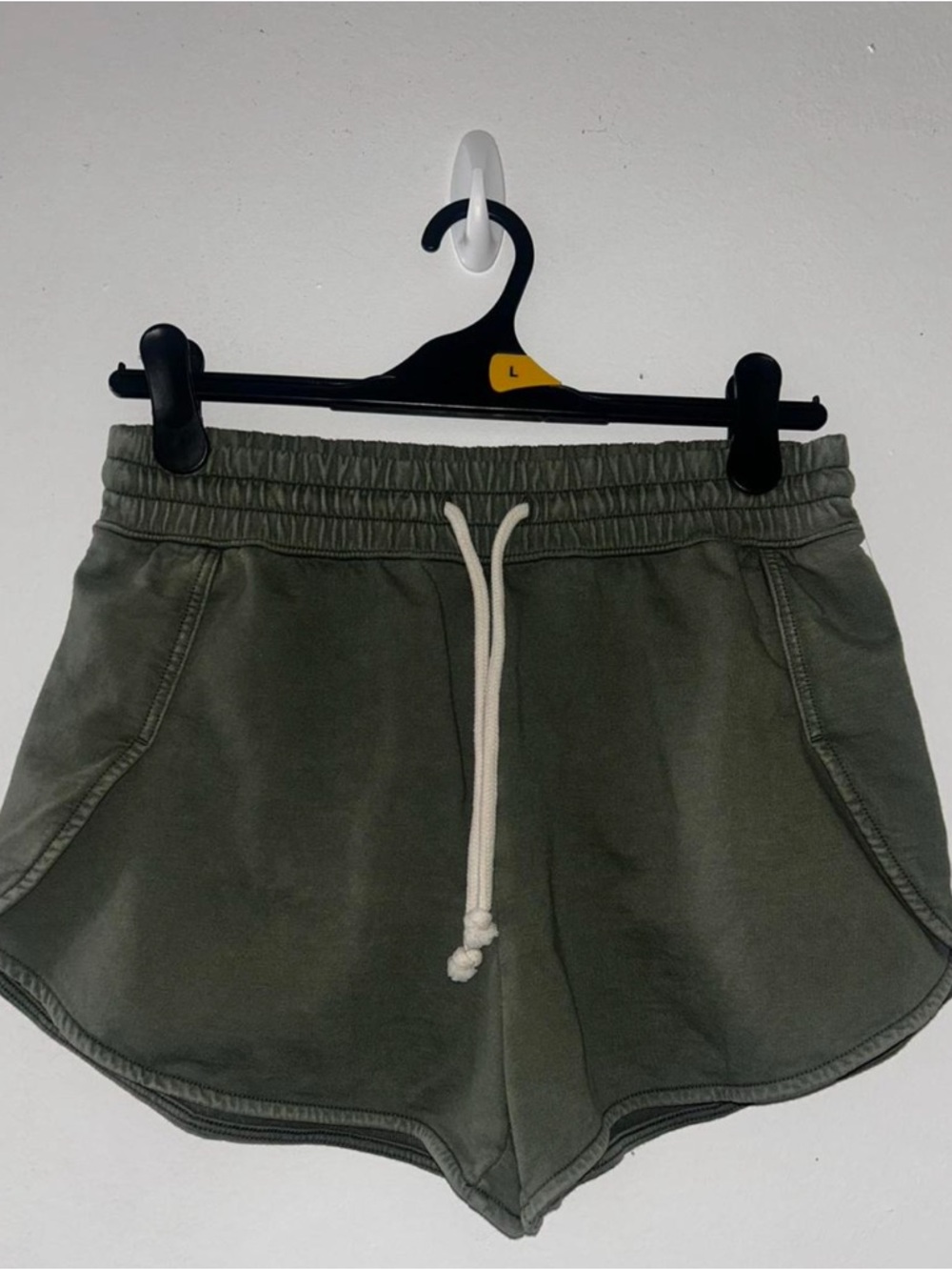 Aerie Olive Drawstring Athletic Shorts